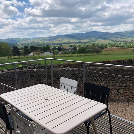 Appartement Contemporain Dans Une Authentique Demeure Viticole Charnay-lès-Mâcon Eksteriør bilde